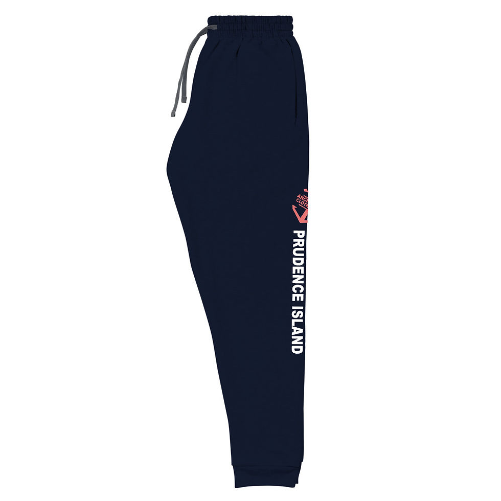 Thumbnail: Anchored In Prudence Island - Unisex Sweatpants - Coral