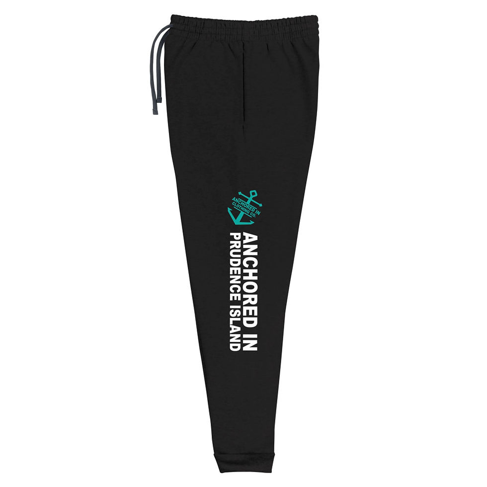 Thumbnail: Anchored In Prudence Island - Unisex Sweatpants - Teal