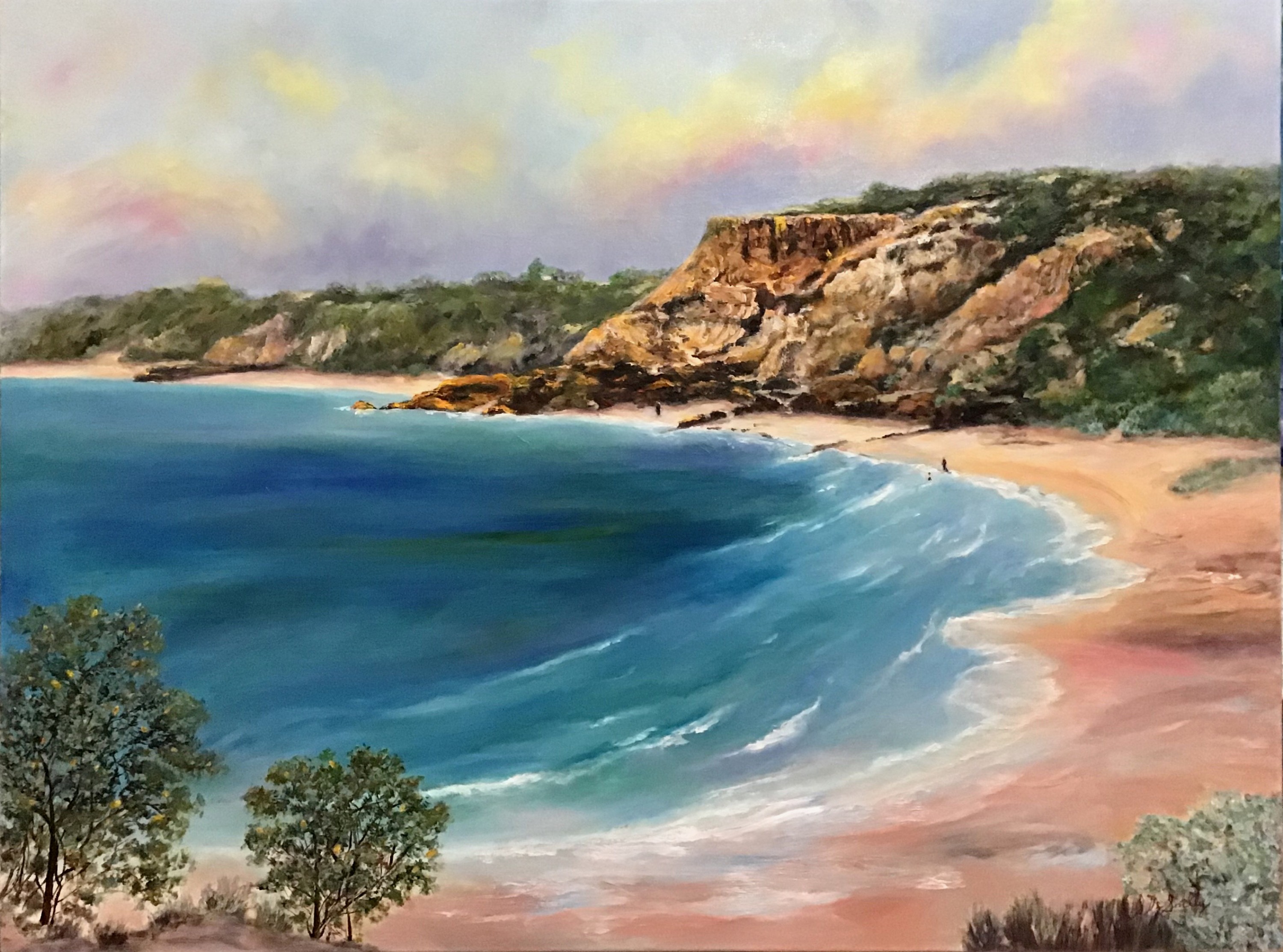 Golden Rock - the Red Bluff