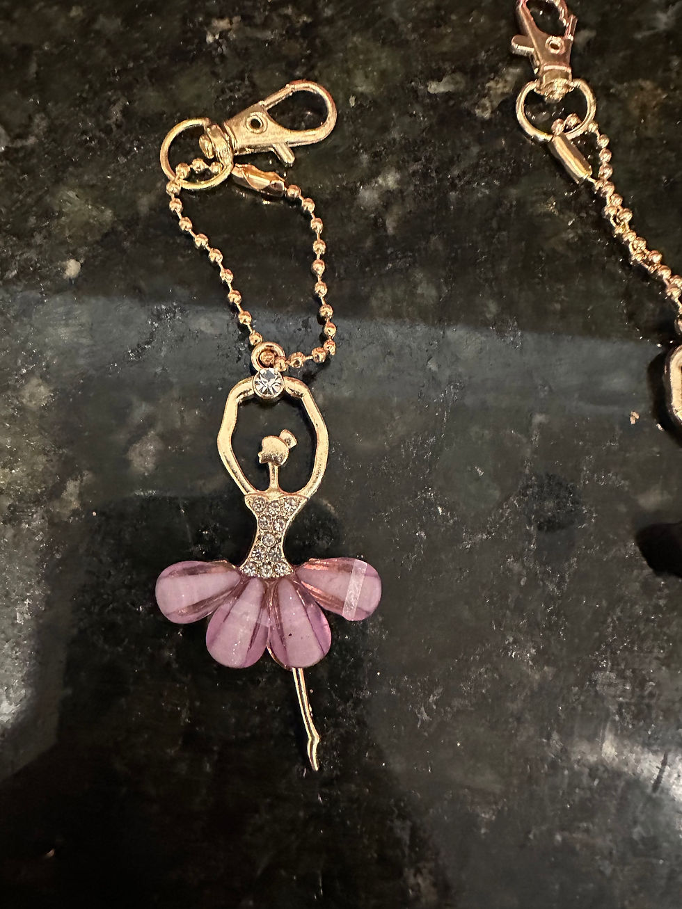 Thumbnail: Ballerina key chain