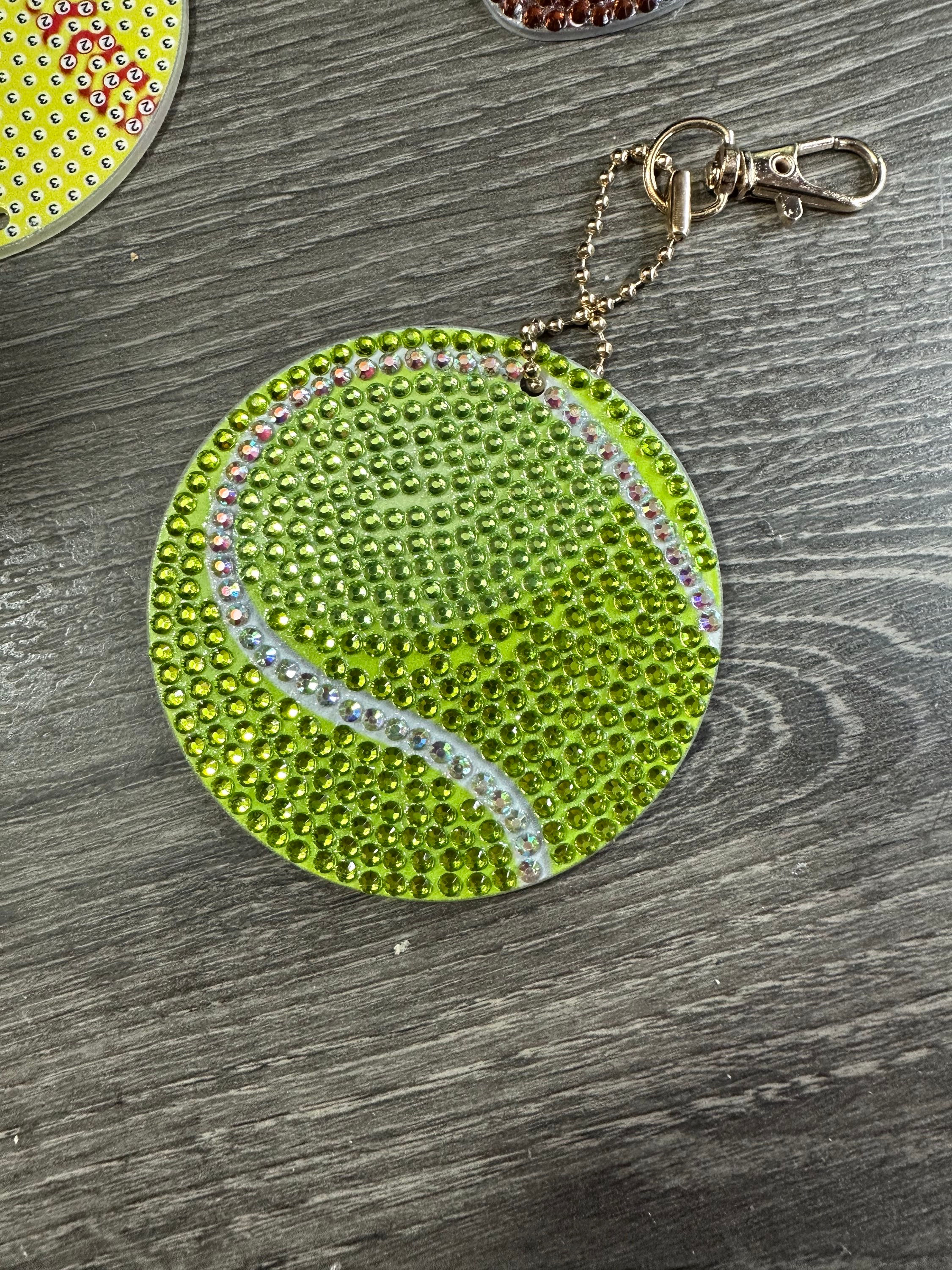 Tennis key chain