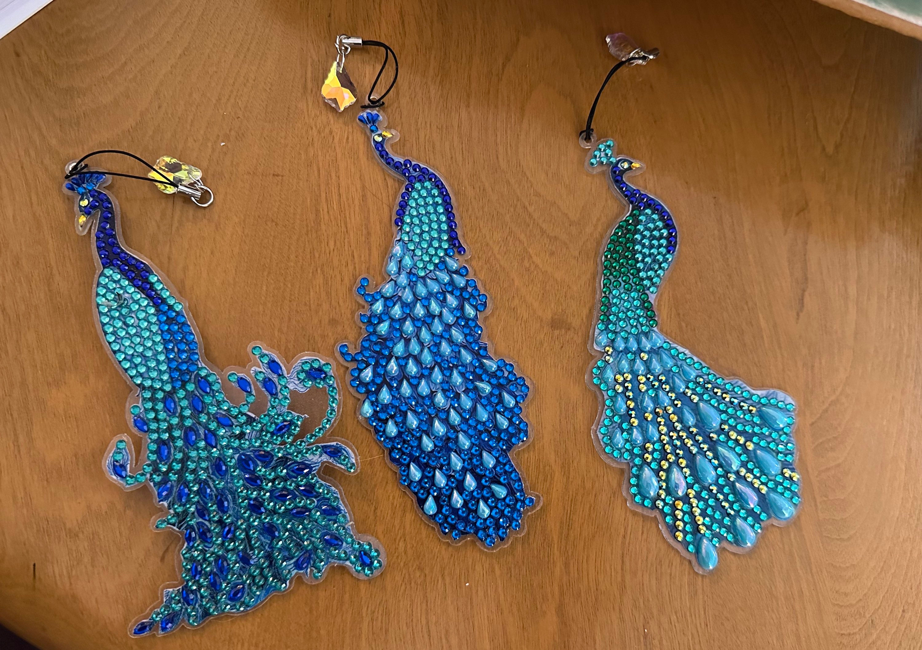 Peacock bookmarks