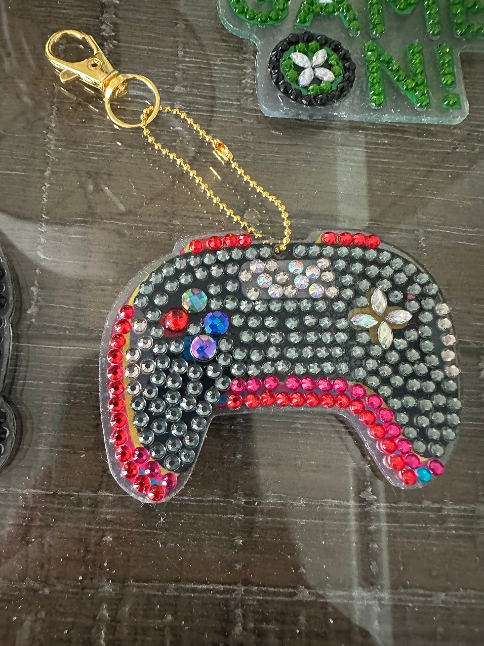 Thumbnail: Bling gaming keychains 