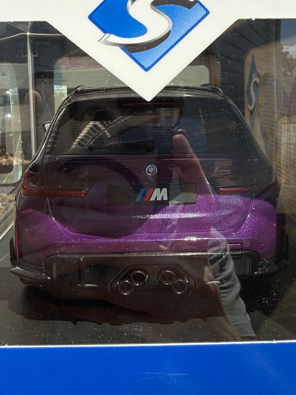 Thumbnail: Solido 1:18 2024 BMW M3 Touring M-Performance Twilight Purple Pearl Wagon Diecas