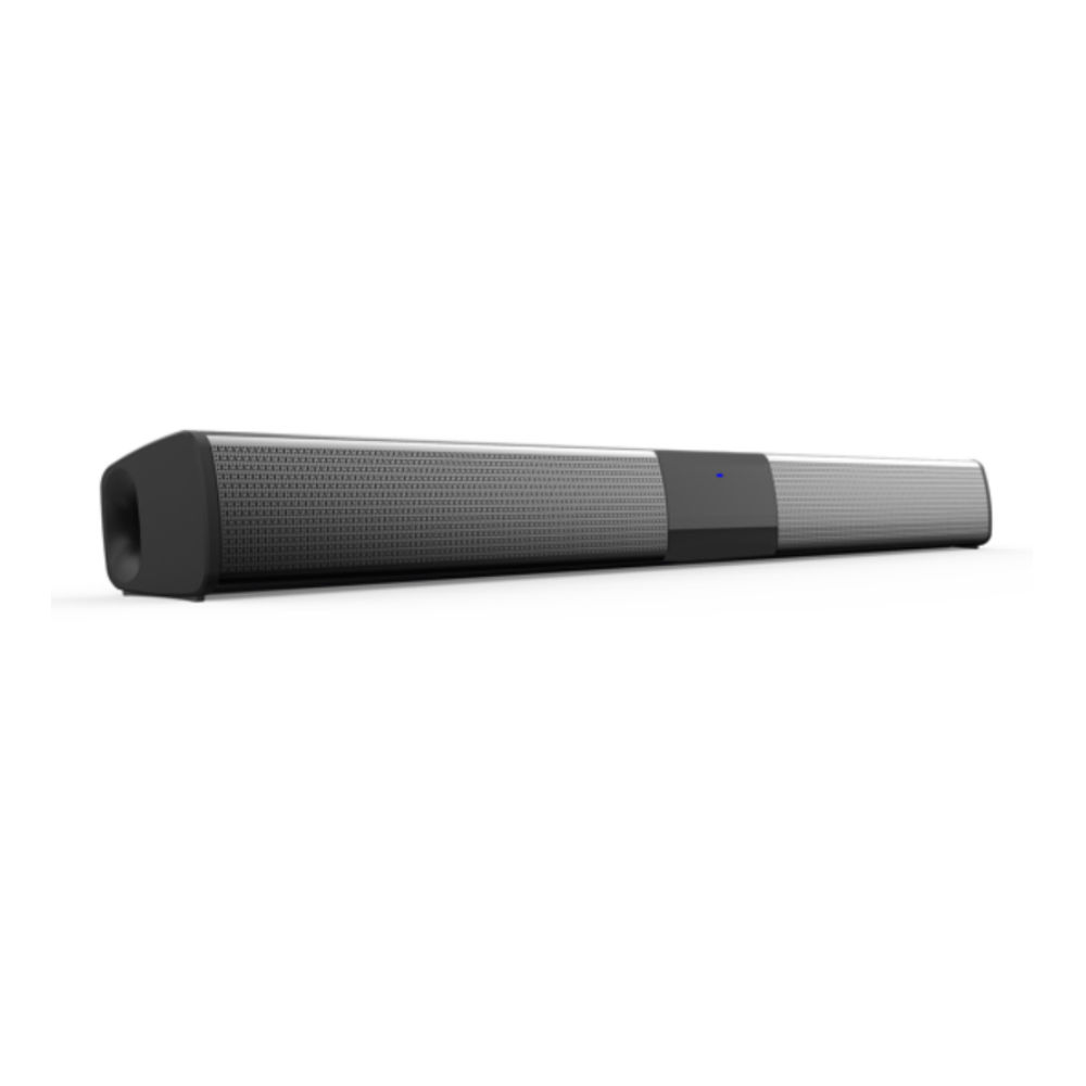 22 Inch Bluetooth TV Soundbar with Remote & 4 Built-In Subwoofers, Rechargeable,