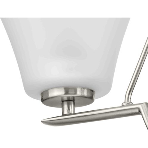 Thumbnail: Progress Lighting P4622-09 Bravo Chandeliers, Brushed Nickel