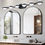 Thumbnail: Vanity Lights With 6 LED Bulbs for Bathroom Lighting(Black)