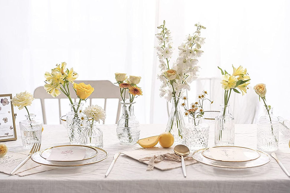 Thumbnail: Glass Bud Vase Set