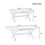 Thumbnail: 7 PCS Patio Dining Set for 6 with Flexible Set Including 6 Chairs & Table
