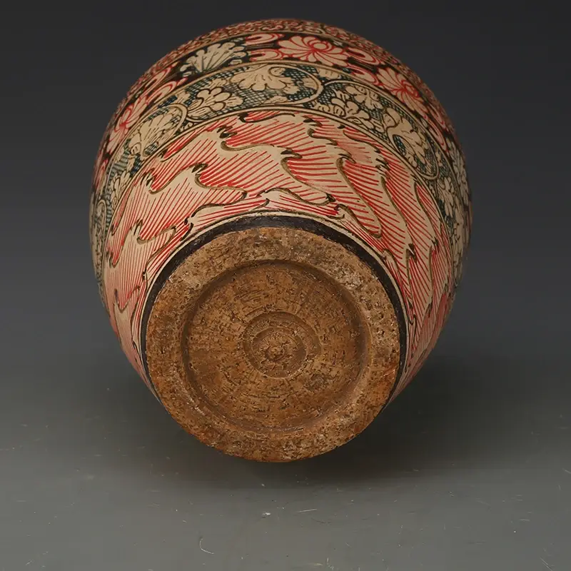 Thumbnail: Song Jizhou Kiln Hand-Painted Meiping Antique Porcelain Vase
