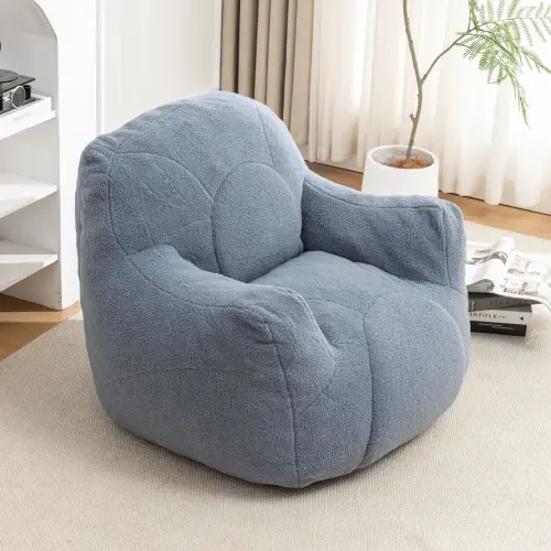 Thumbnail: Modern Tufted Soft Stuffed Sofa Cozy Comfy Bean Bag Chair