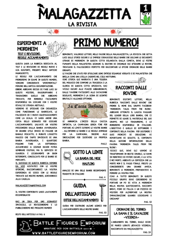 Malagazzetta ITA 1#