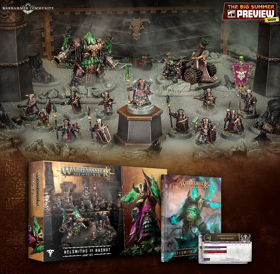 chaos dwarf, nani del caos, helmisths os hashut, games workshop, gw, age of sigmar, aos