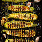 geröstete Zuccini