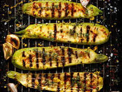gegrillte Zuccini
