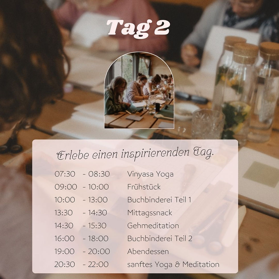 Miniaturbild: NEW ME | Yoga + Kreativ Retreat | Wochenende