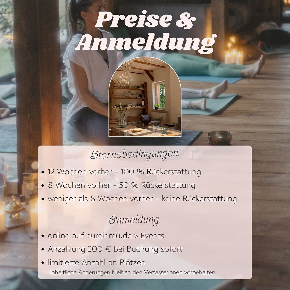 Miniaturbild: NEW ME | Yoga + Kreativ Retreat | Wochenende