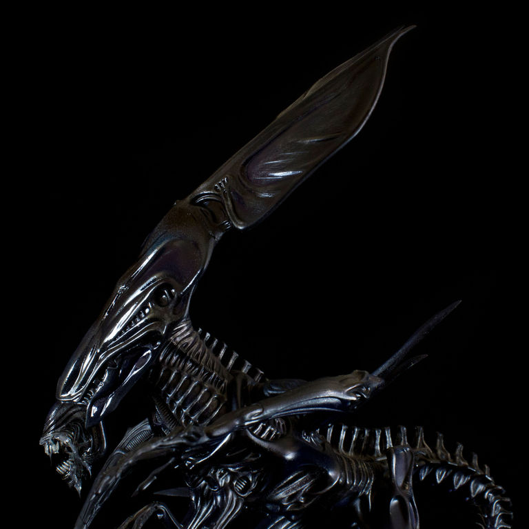 Aliens Queen Alien Halcyon 1/12 scale vinyl model build