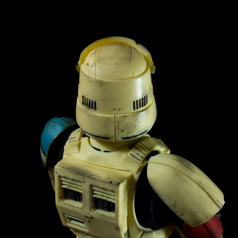 Star Wars Rogue One Shore Trooper Bandai 1/12 scale model build