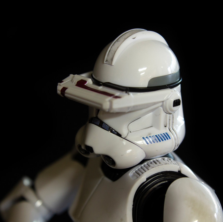 Star Wars Clone Trooper Phase II Bandai model