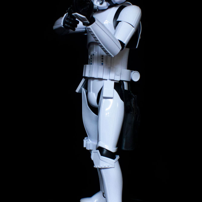 Star Wars Stormtrooper Bandai 1/6 scale model build