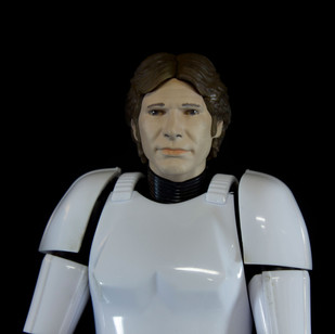 Star Wars Han Solo Stormtrooper Bandai model