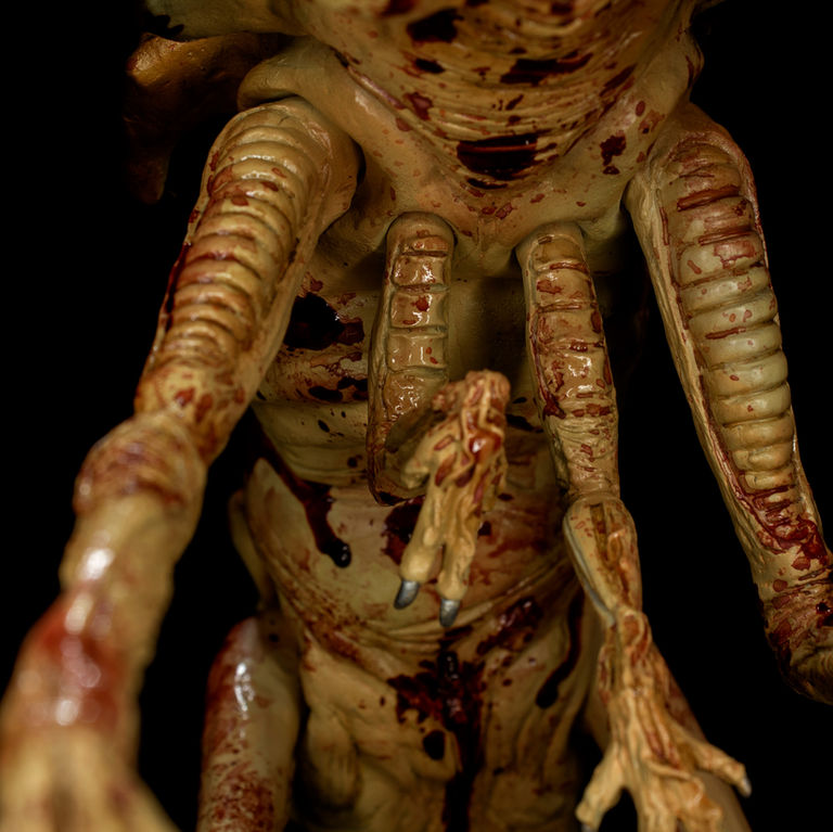 Alien 3 Queen Chestburster 1/1 scale Halycon vinyl model build