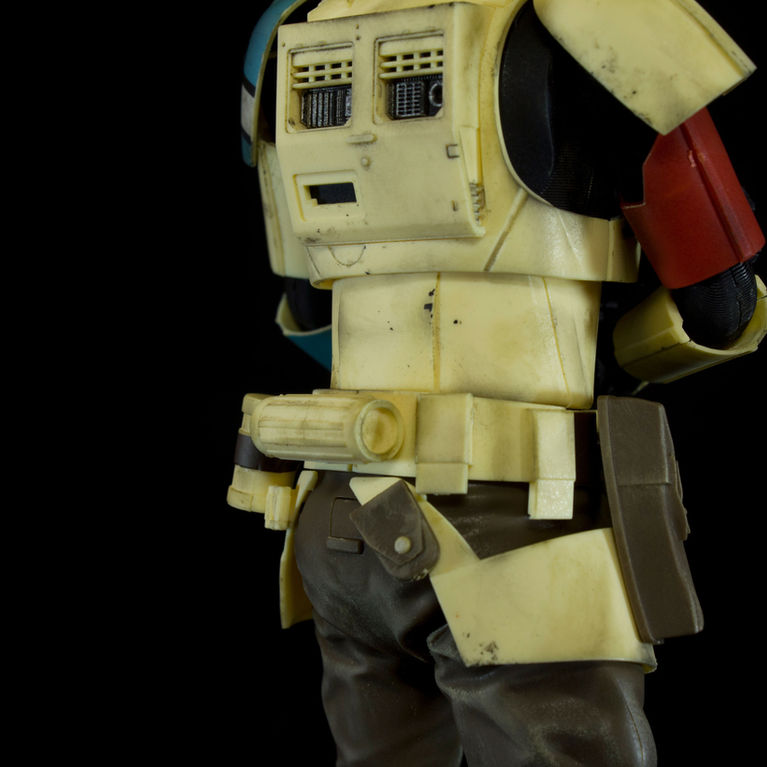 Star Wars Rogue One Shore Trooper Bandai 1/12 scale model build