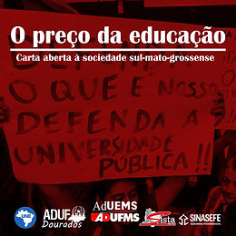 Carta aberta à sociedade sul-mato-grossense