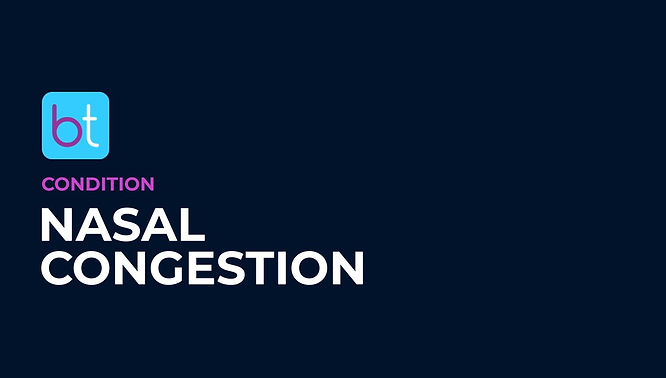 Nasal Congestion Condition Overview