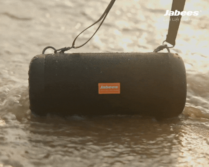 Miniatura: WHALE With Nylon Strap – Bluetooth IPX7 Waterproof Portable Outdoor Speaker With