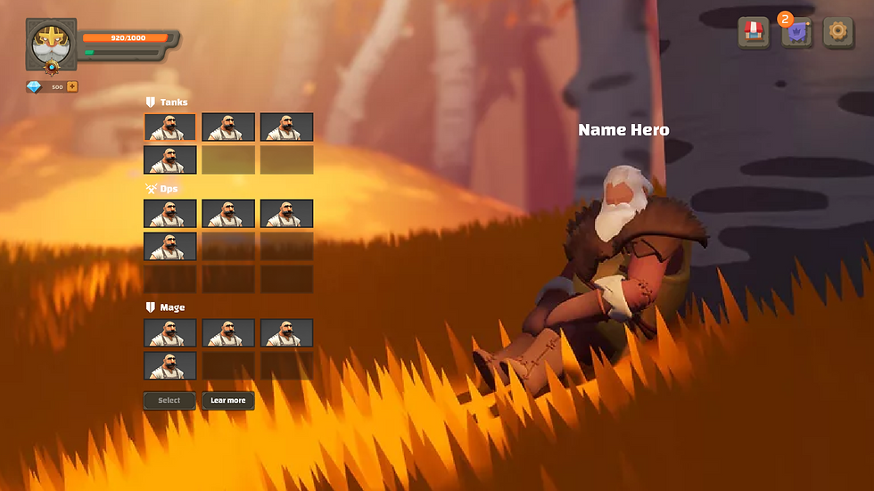 character select