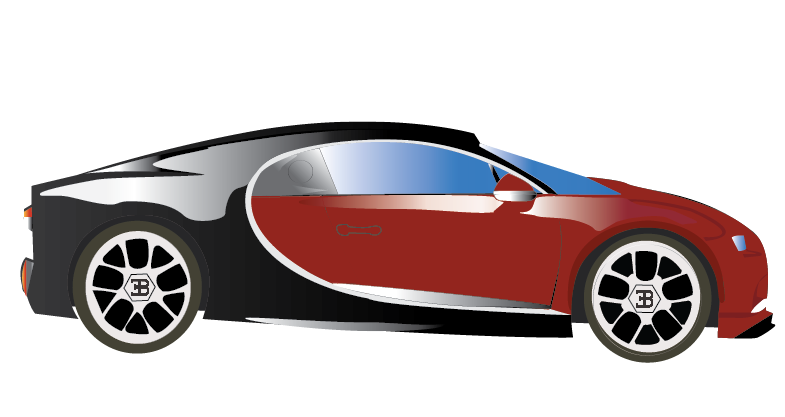 Bugatti vector car