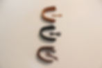 Thumbnail: 3/4" Leather Tabs - Sew On