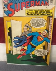 Superman comic book: 'Secret Identity of Clark Kent's Brother!'