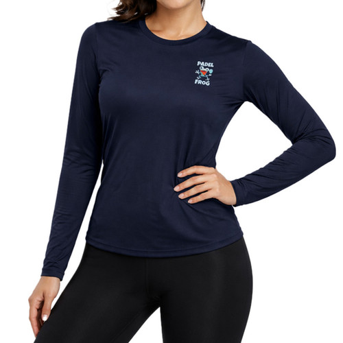 Ladies Long Sleeve Padel T-Shirt | Lightweight TriDri Performance