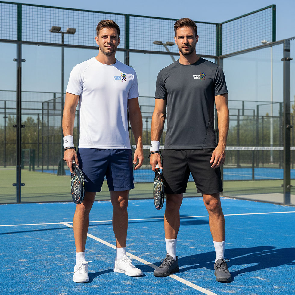Thumbnail: Mens TriDri® Padel T-Shirt - Charcoal Grey