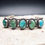 Thumbnail: 1930's -1940's Fred Harvey Era Turquoise Cuff