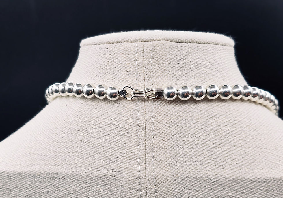 Thumbnail: Linda Yazzie Black Onyx Station Necklace and Earrings