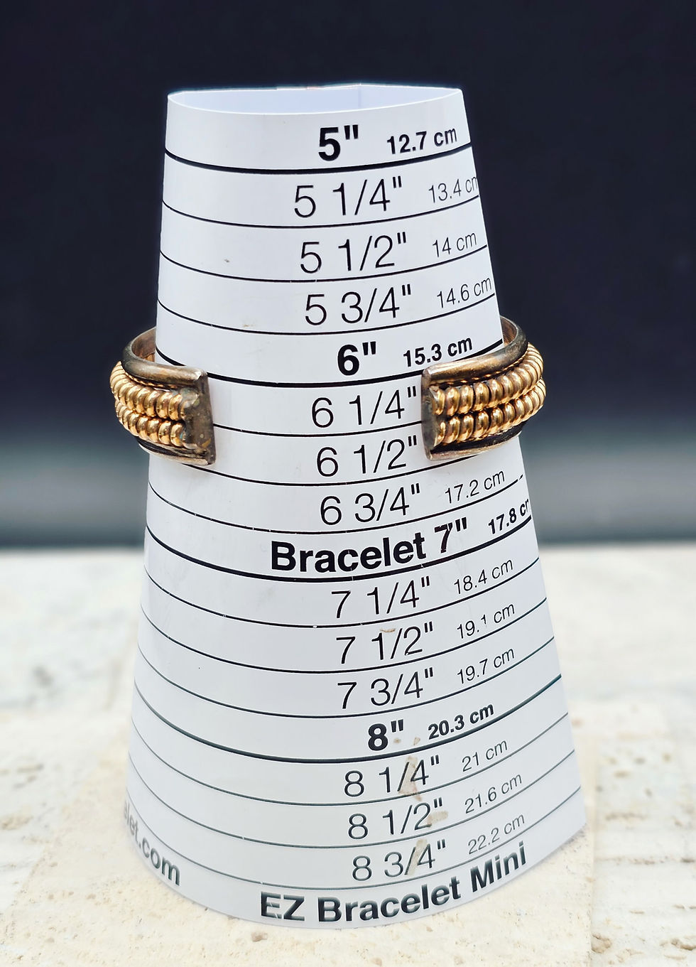 Vintage 12k GF Sterling Silver Navajo Signed TAHE Cuff Bracelet