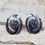 Thumbnail: Navajo Sterling Silver Kokopelli Earrings by Herbert Cayatineto