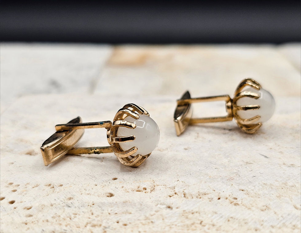 Thumbnail: Vintage Modernist Atomic Starburst Gold