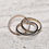 Thumbnail: 3 Ring "Trinity" 14K Rose, White, and Yellow Gold Ring