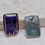 Thumbnail: Beautiful Signed Tommy Tso Sugilite Inlay Earrings