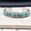 Thumbnail: Steve Francisco Kingman Turquoise Inlay Cuff