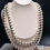 Thumbnail: Sterling Silver Long Necklace Beaded 11mm Statement Necklace