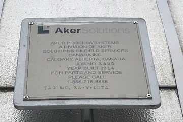 Thumbnail: 168" X 100' 132 PSI Horizontal Cold Treater