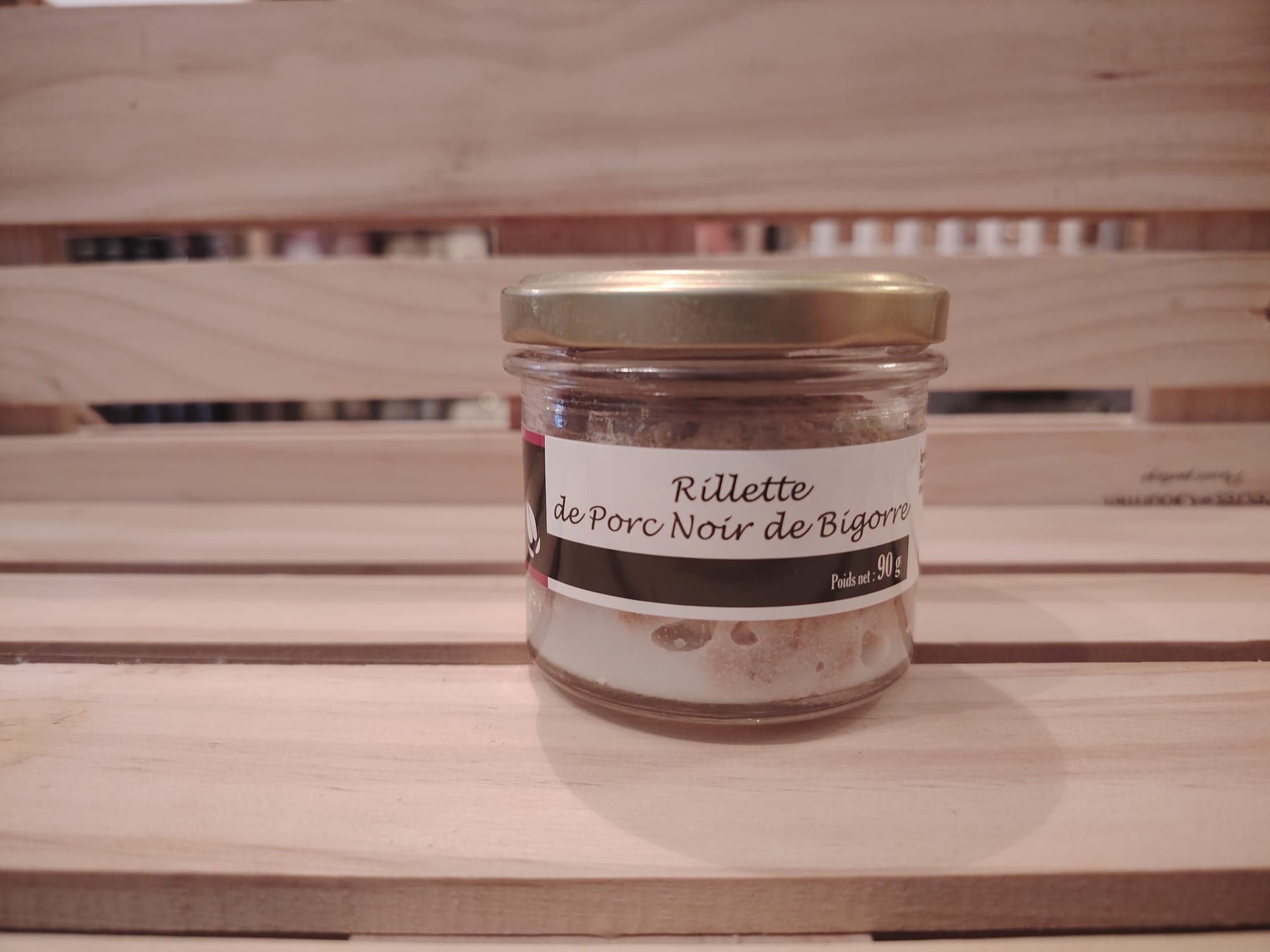 Rillette de Porc Noir de Bigorre 90g/180g