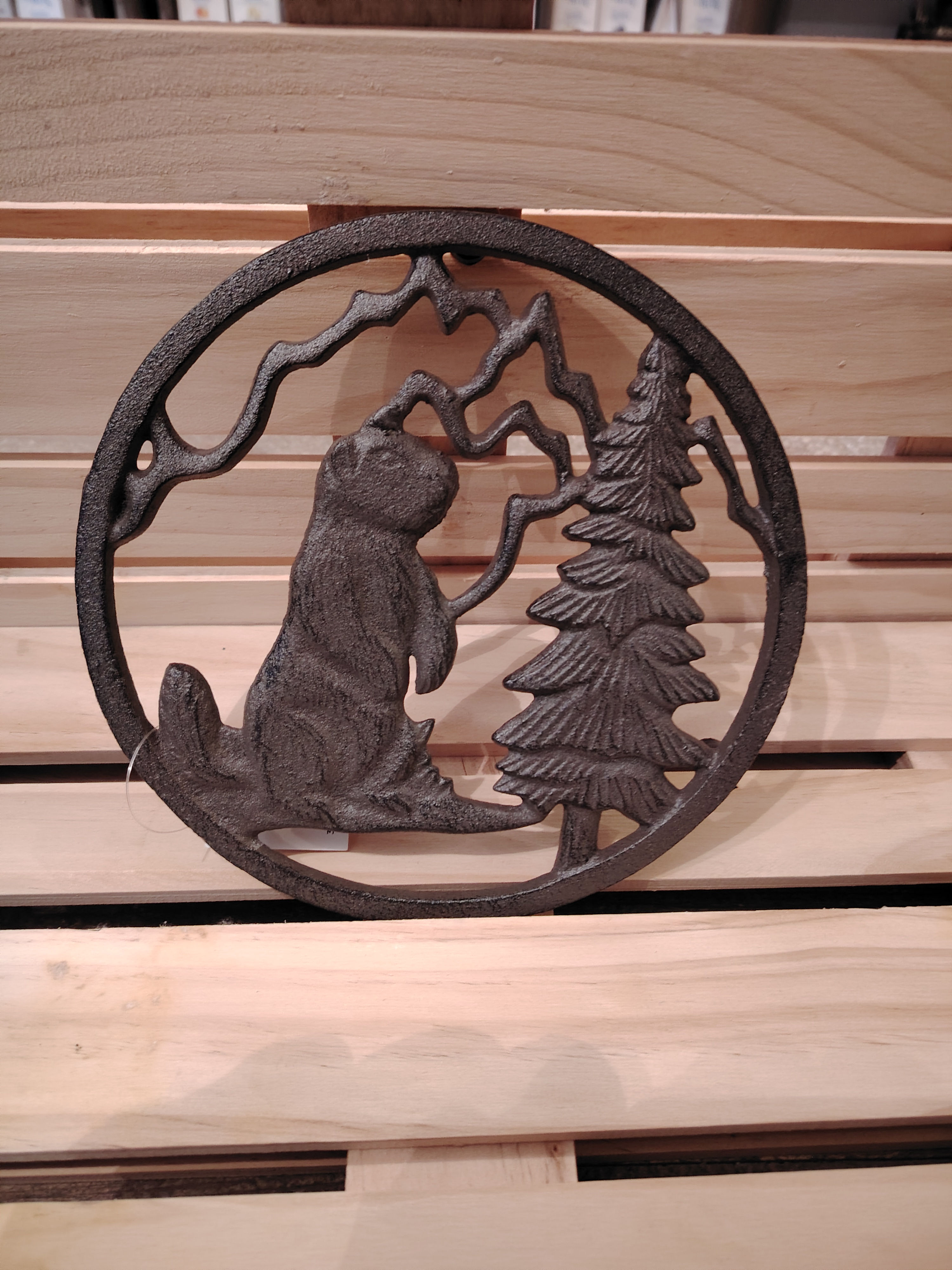 Dessous de plat - Marmotte Métal