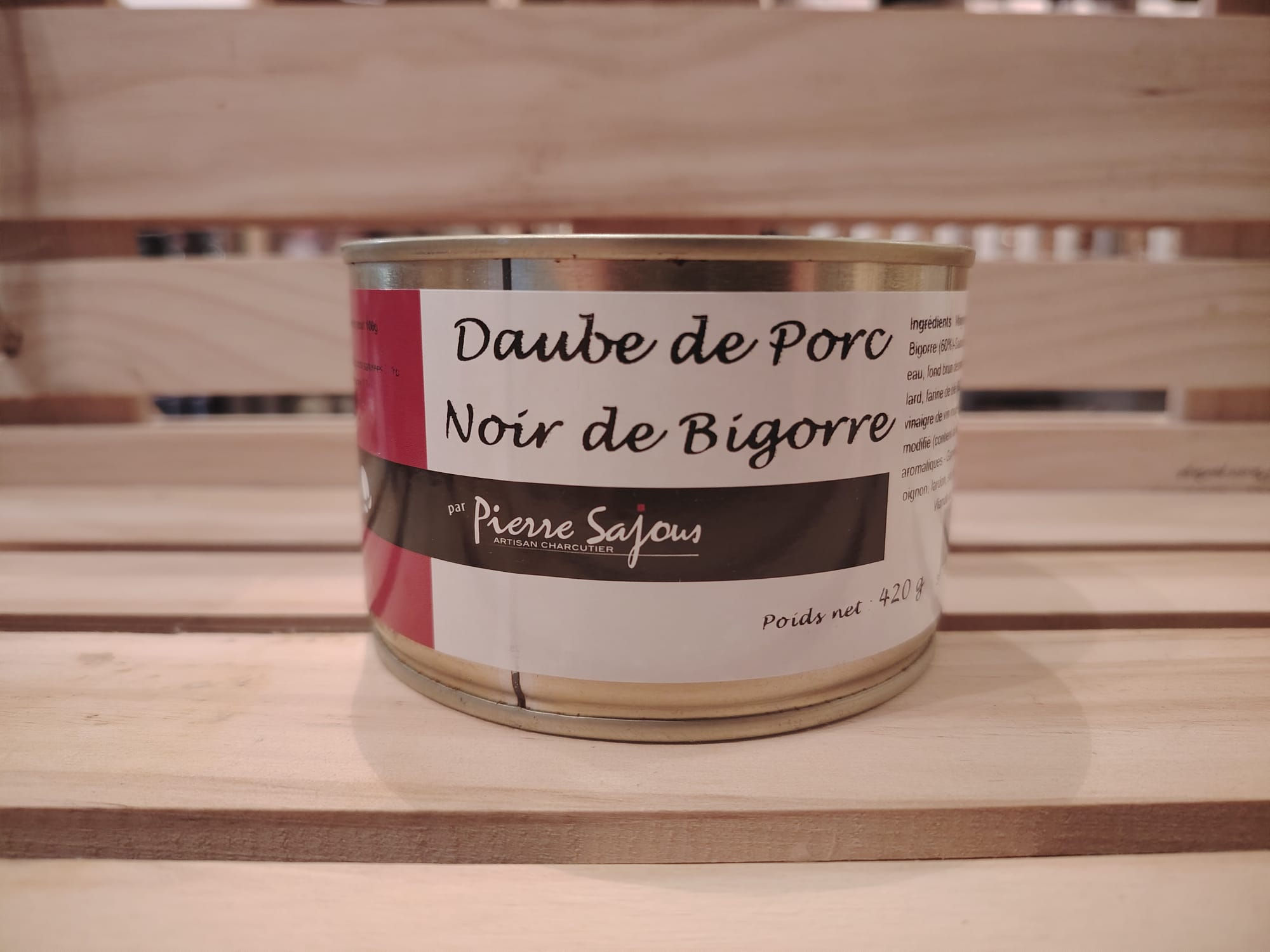 Daube de Porc Noir de Bigorre - 420g